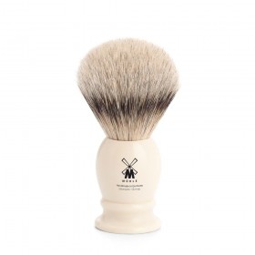 Pamatuf Silvertip Badger cu par de bursuc si maner rasina 91K257
